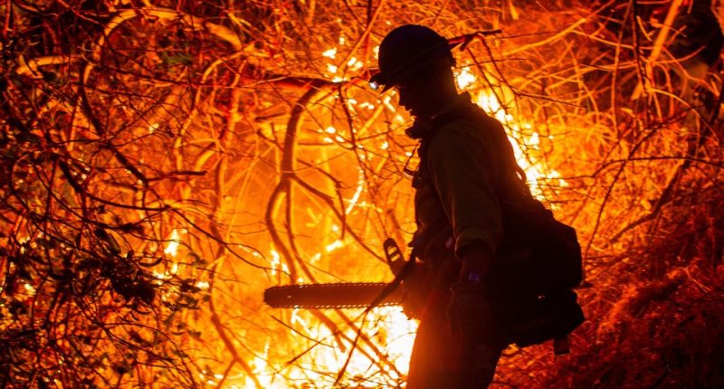 The mayor of Los Angeles has been blasted over her response to the wildfires