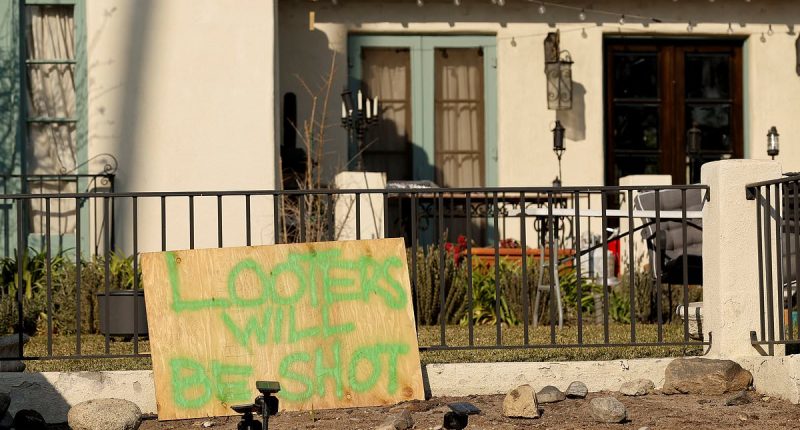 LA residents threaten to shoot looters as crime spirals