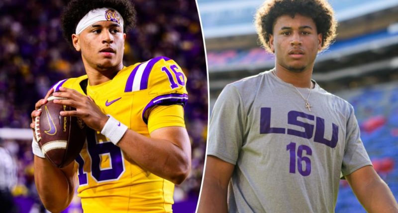 LSU QB Colin Hurley hospitalized after car crash in Baton Rouge