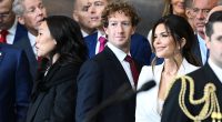 Lauren Sanchez and Priscilla Chan appear to avoid each other