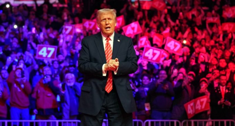 Live updates: Trump to hold victory rally at Capital One Arena, TikTok restores service