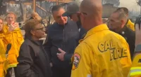 Los Angeles Mayor Karen Bass scrutinized for being abroad as wildfires ravage city