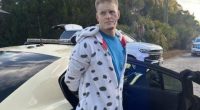 Man in Dalmatian onesie faces 13 charges after fleeing troopers with 1 handcuff on: FHP