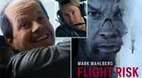 Mark Wahlberg talks shocking physical transformation to play bald pilot in new Mel Gibson flick 'Flight Risk': 'We just shaved it'