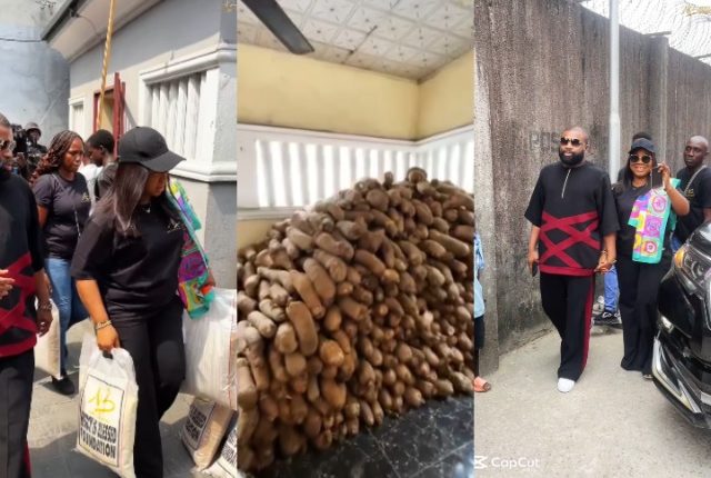 Mercy Chinwo And Husband Pastor Blessed Uzochikwa Spread Love in Port Harcourt