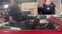 Mob mocks, posts TikTok video of injured cop flung from fleeing woman's car
