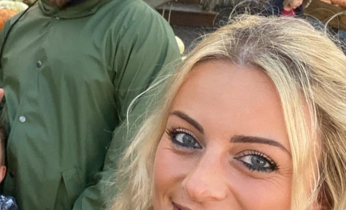 Family at a pumpkin patch.