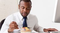 Half of working Brits say they guzzle breakfast on the go