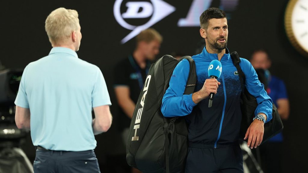 Novak Djokovic launches boycott of on-court interviews