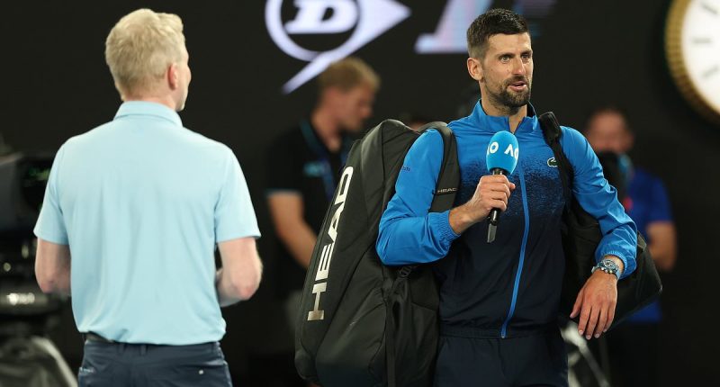 Novak Djokovic launches boycott of on-court interviews