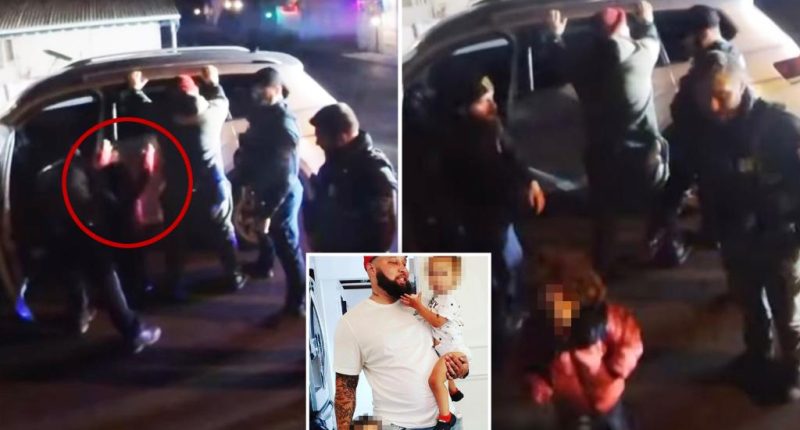 Ohio cops caught on video searching 5-year-old boy's pockets alongside his dad during traffic stop