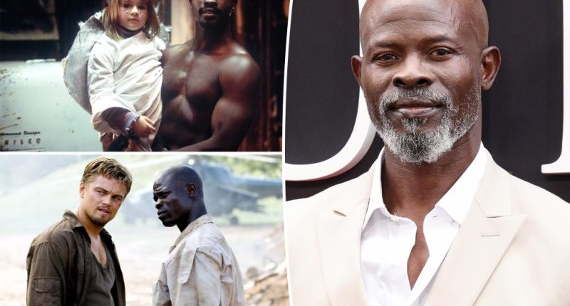 Oscar nominee Djimon Hounsou is 'still struggling to make a living'