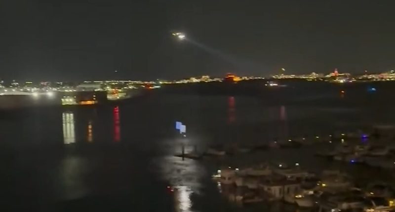 Passenger plane crashes in Washington DC after midair collision