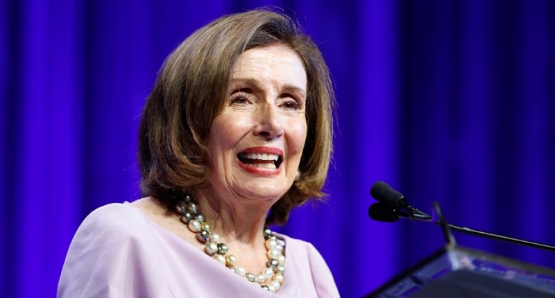 Pelosi returns to DC after hip surgery in Germany 