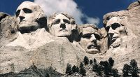 People realizing the different way Mount Rushmore was supposed to look