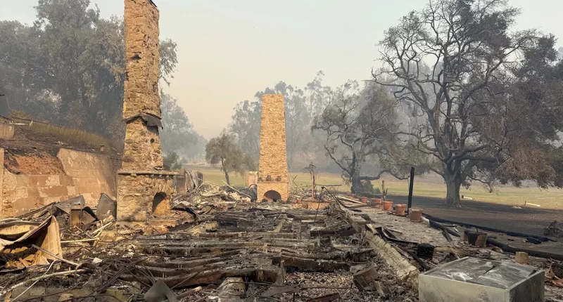 Photos from California wildfires show shocking before and after at historic state parks: 'Devastating'