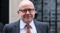Attorney General Richard Hermer leaving 10 Downing Street.