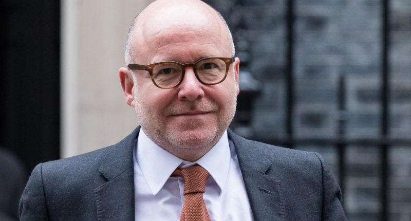 Attorney General Richard Hermer leaving 10 Downing Street.