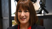 Portrait of Rachel Reeves, Britain's Chancellor of the Exchequer.