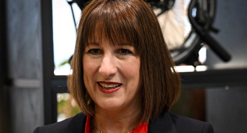 Portrait of Rachel Reeves, Britain's Chancellor of the Exchequer.