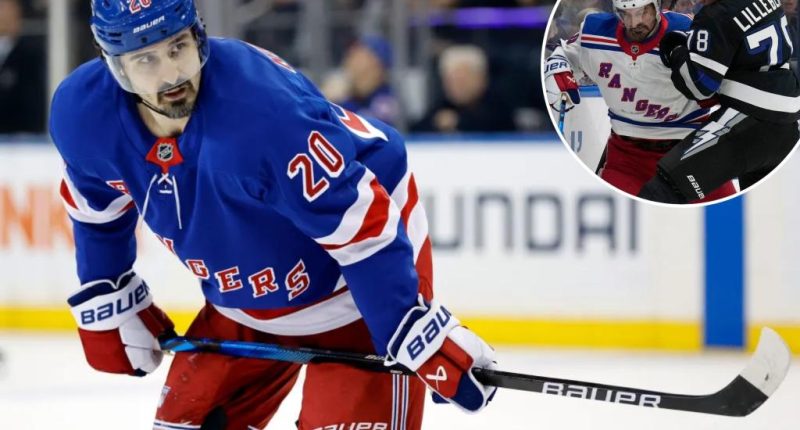 Rangers place Chris Kreider on IR in yet another injury blow