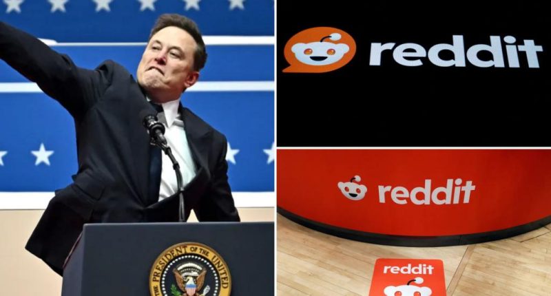 Reddit users ban links to X in groups to protest Elon Musk's controversial gesture