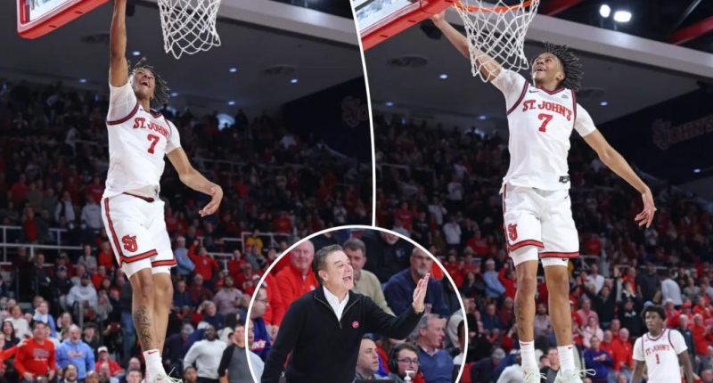 Rick Pitino slams St. John's Simeon Wilcher for late dunk attempt