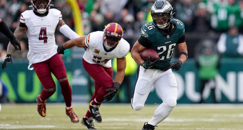 Saquon Barkley and Eagles steamroll Commanders to book Super Bowl spot