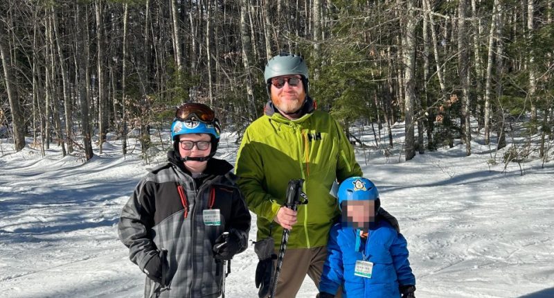Jack Murray (left) tragically died while on a skiing holiday with his family
