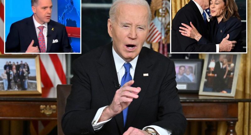 Scott Jennings rips into 'farce' of Biden farewell speech