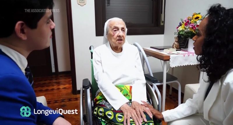 Soccer-loving nun from Brazil tops list of world's oldest living person at nearly 117