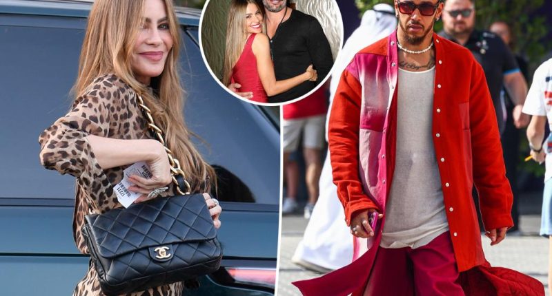 Sofía Vergara, 52, sparks romance rumors with Lewis Hamilton, 40, during NYC lunch date