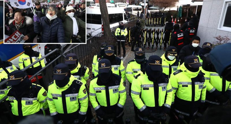 South Korean presidential guards prevent arrest of impeached Yoon after tense stand-off
