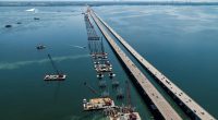 Southbound Howard Frankland Bridge closes for construction Wednesday night