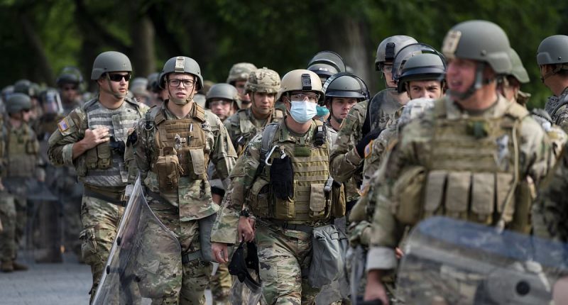 Staggering number of voters back Trump using troops on Americans