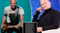Sting postpones multiple US concerts due to throat infection
