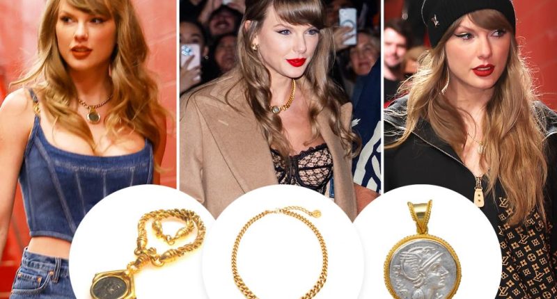 Taylor Swift keeps wearing ancient coin jewelry, and it could be an Easter egg