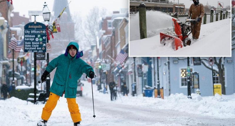 Tens of millions of Americans dig out of year's first major snowfall