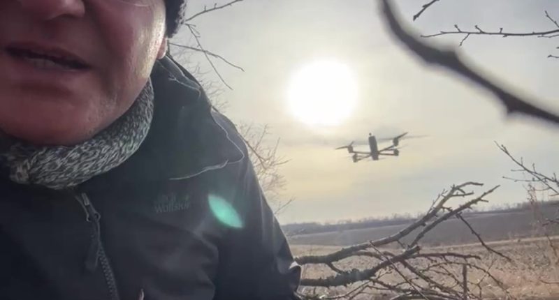 Drone operating in Ukraine.