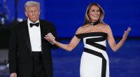 The secret rebuke stitched into Melania Trump's inauguration ball gown