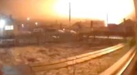The moment the Ukrainian strike hit a command post in Lgov, Kursk