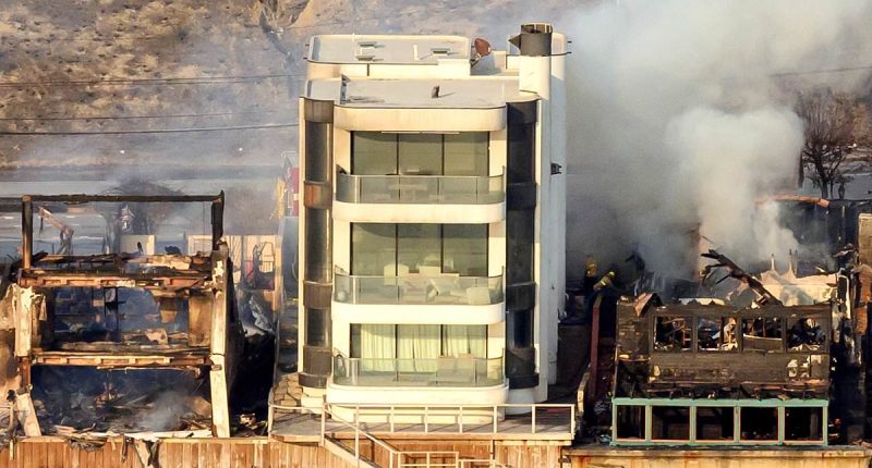 Trash tycoon reveals how his 'miracle' Malibu house survived wildfires