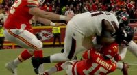 Troy Aikman, fans livid over penalty on Patrick Mahomes hit