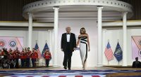 Trump and Melania send crowd wild at Commander in Chief inaugural ball