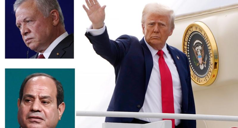 Trump floats plan to ‘clean out’ Gaza, move Palestinians to Egypt and Jordan