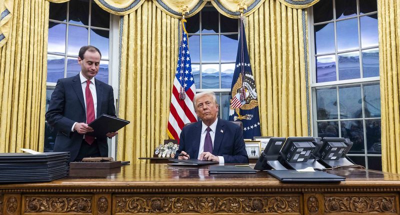 Trump is sued over multiple executive orders