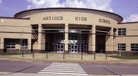 Antioch High School building.