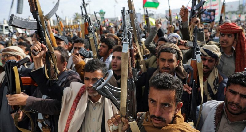 US strikes underground Houthi weapons depots used to hit American ships