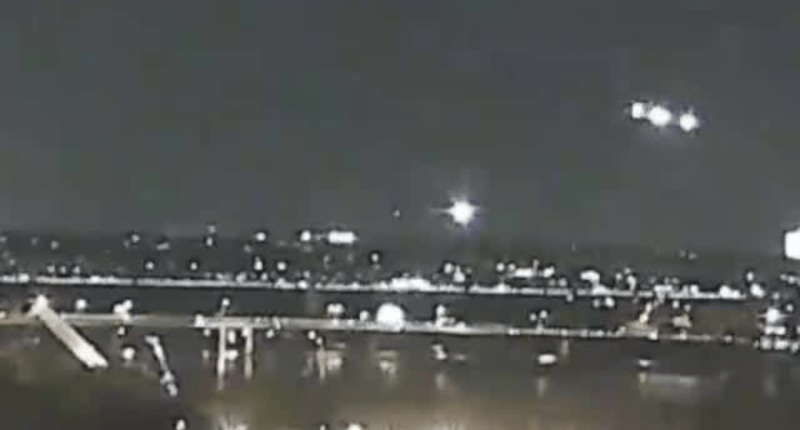 Video captures fiery crash between American Airlines flight and Army Blackhawk
