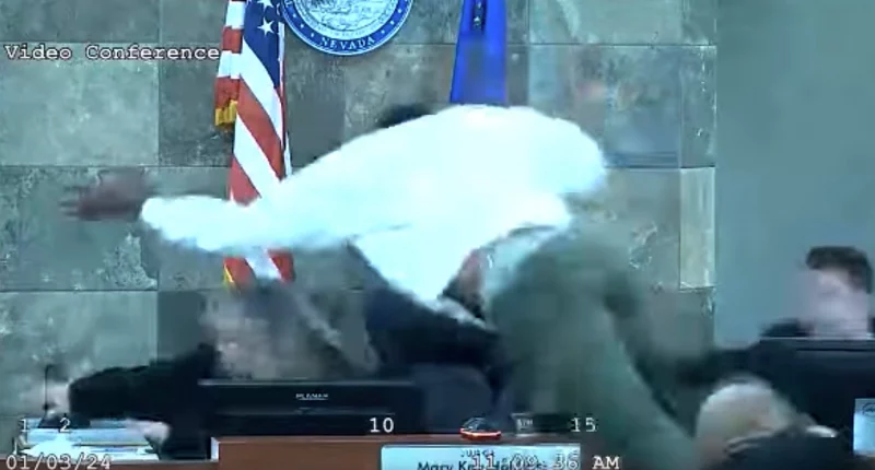 WATCH: Most outrageous courtroom moments and police encounters that went viral in 2024